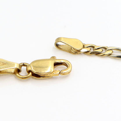 750デザインブレスレット　長さ18.5cm　重量4.03ｇ（中古）