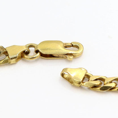 750デザインブレスレット　長さ19.5cm　重量11.08ｇ（中古）