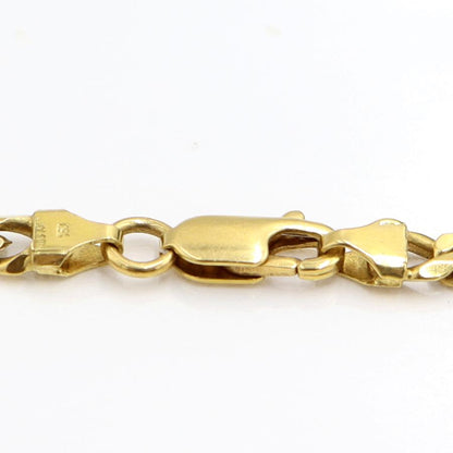 750デザインブレスレット　長さ19.5cm　重量11.08ｇ（中古）