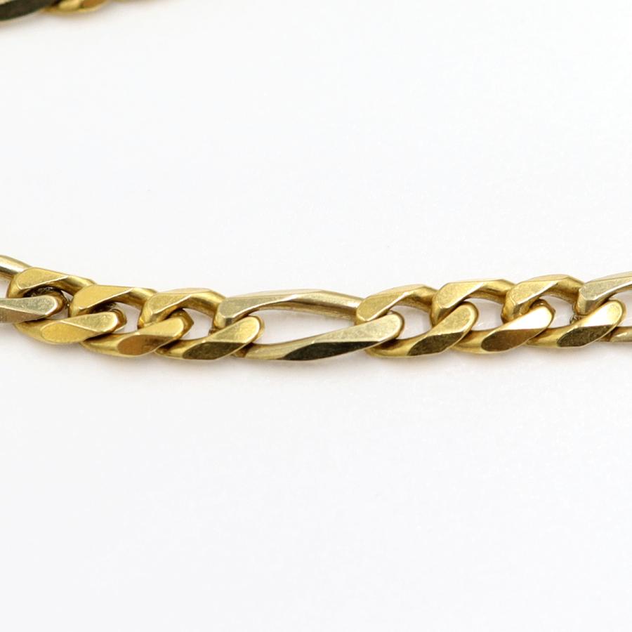 750デザインブレスレット　長さ19.5cm　重量11.08ｇ（中古）