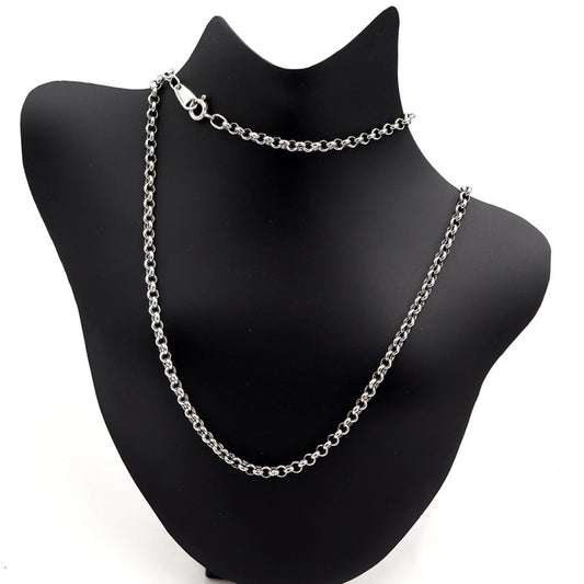 ウノア・エレ(UNOAERRE) 750コブラチェーン　長さ50cm　重量5.87ｇ　メンズ　レディース（中古）