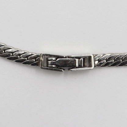 Pt850デザインブレスレット　ヘンリボーン　長さ18.0cm　重量6.59ｇ（中古）