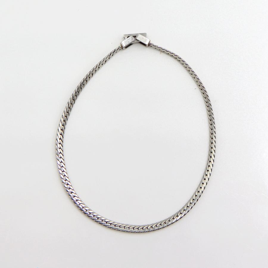 Pt850デザインブレスレット　ヘンリボーン　長さ18.0cm　重量6.59ｇ（中古）