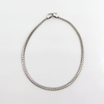 Pt850デザインブレスレット　ヘンリボーン　長さ18.0cm　重量6.59ｇ（中古）