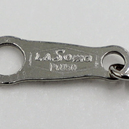 ラソマ(LASOMA) Pt950/Pt850トルマリンネックレス　T0.79ct　D0.03ct　重量5.44ｇ　レディース（中古）