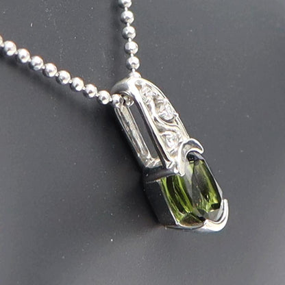 ラソマ(LASOMA) Pt950/Pt850トルマリンネックレス　T0.79ct　D0.03ct　重量5.44ｇ　レディース（中古）