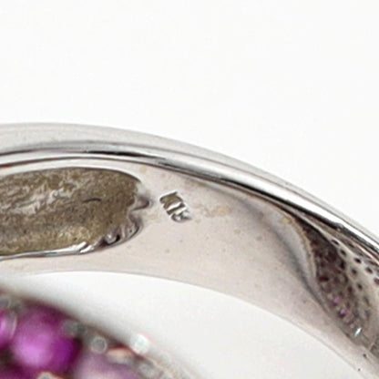 K18ルビーダイヤモンドリング　R2.20ct　D0.40ct　リングサイズ15号　重量8.82ｇ(石の重量含む)　レディース（中古）