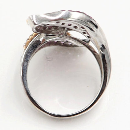 K18ルビーダイヤモンドリング　R2.20ct　D0.40ct　リングサイズ15号　重量8.82ｇ(石の重量含む)　レディース（中古）