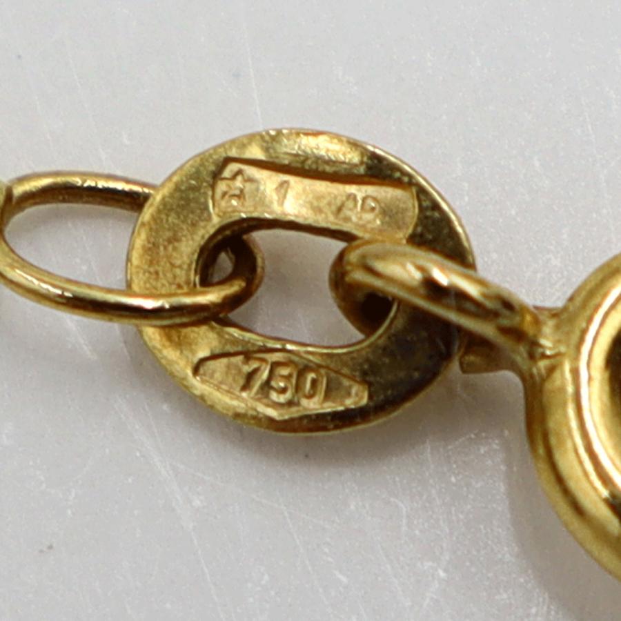 ウノアエレ(UNOAERRE) 750ルビーネックレス　ネックレス長さ約41cm　重量5.01ｇ(石の重量含む) レディース（中古）