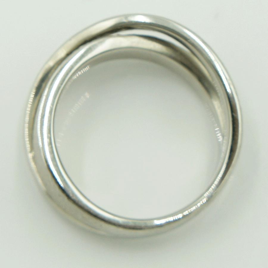 ラソマ(LASOMA) Pt900ファッションリング　リングサイズ11号　重量11.39ｇ　レディース（中古）