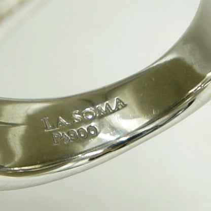 ラソマ(LASOMA) Pt900ファッションリング　リングサイズ11号　重量11.39ｇ　レディース（中古）