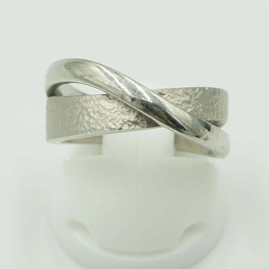 ラソマ(LASOMA) Pt900ファッションリング　リングサイズ11号　重量11.39ｇ　レディース（中古）