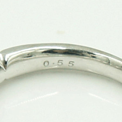 K18WGブラックダイヤモンドリング　D0.55ct　リングサイズ11号　重量4.17ｇ(石の重量含む)（中古）