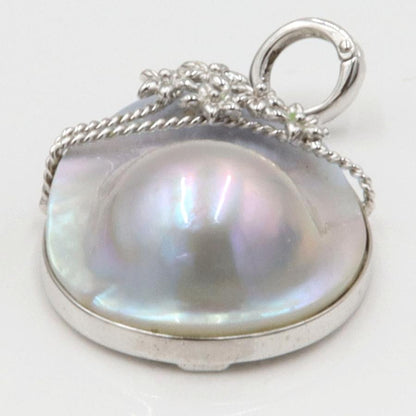 K14WGマペパールペンダントトップ　　重量8.76ｇ(石の重量含む)（中古）