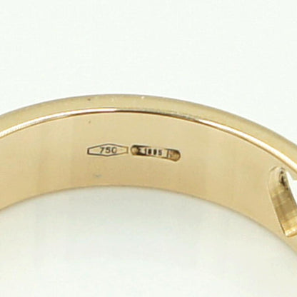 グッチ（GUCCI）750PGアイコンハートリング　リングサイズ9号　レディース（中古）