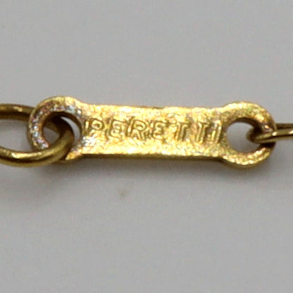 ティファニー(Tiffany & Co)750ビーンズネックレス　重量5.30ｇ　レディース（中古）