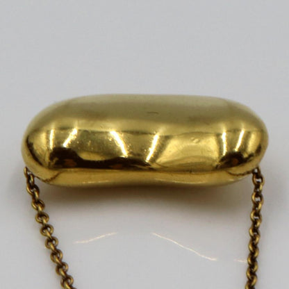 ティファニー(Tiffany & Co)750ビーンズネックレス　重量5.30ｇ　レディース（中古）