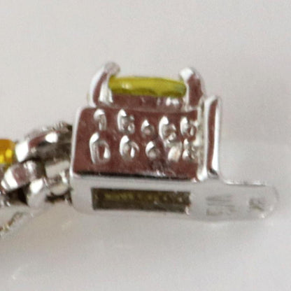 K18WGサファイアネックレス＆ブレスレット　S15.60ct　D0.73ct　ネックレス長さ44cm ブレスレット長さ17cm 重量ネック17.38g・ブレス8.16ｇ(石の重量含む)　レディース(中古)