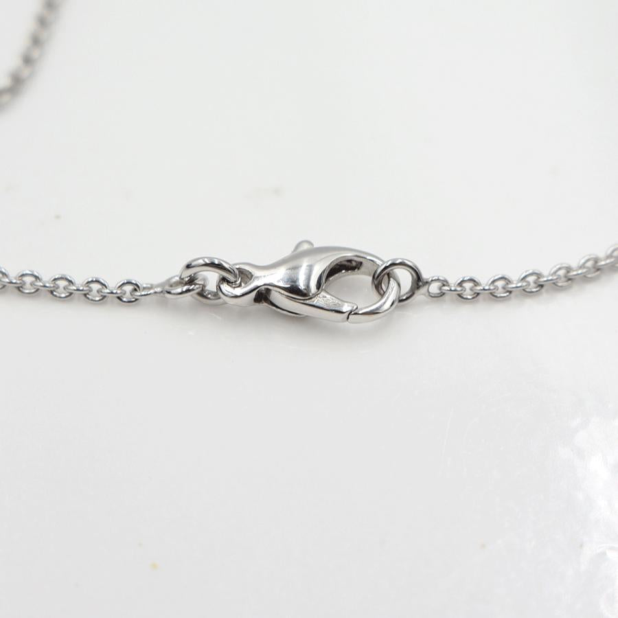 ミキモト(MIKIMOTO)750黒蝶真珠エッグ　ネックレス　ネック長：約58cm　重量21.08ｇ(石の重量含む)　レディース（中古）