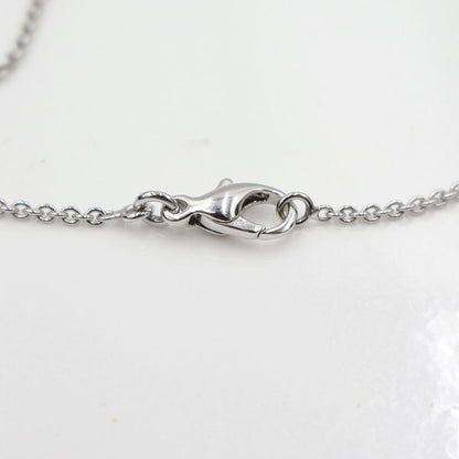 ミキモト(MIKIMOTO)750黒蝶真珠エッグ　ネックレス　ネック長：約58cm　重量21.08ｇ(石の重量含む)　レディース（中古）