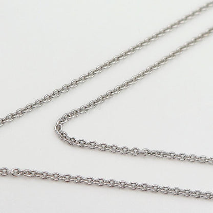 ミキモト(MIKIMOTO)750黒蝶真珠エッグ　ネックレス　ネック長：約58cm　重量21.08ｇ(石の重量含む)　レディース（中古）