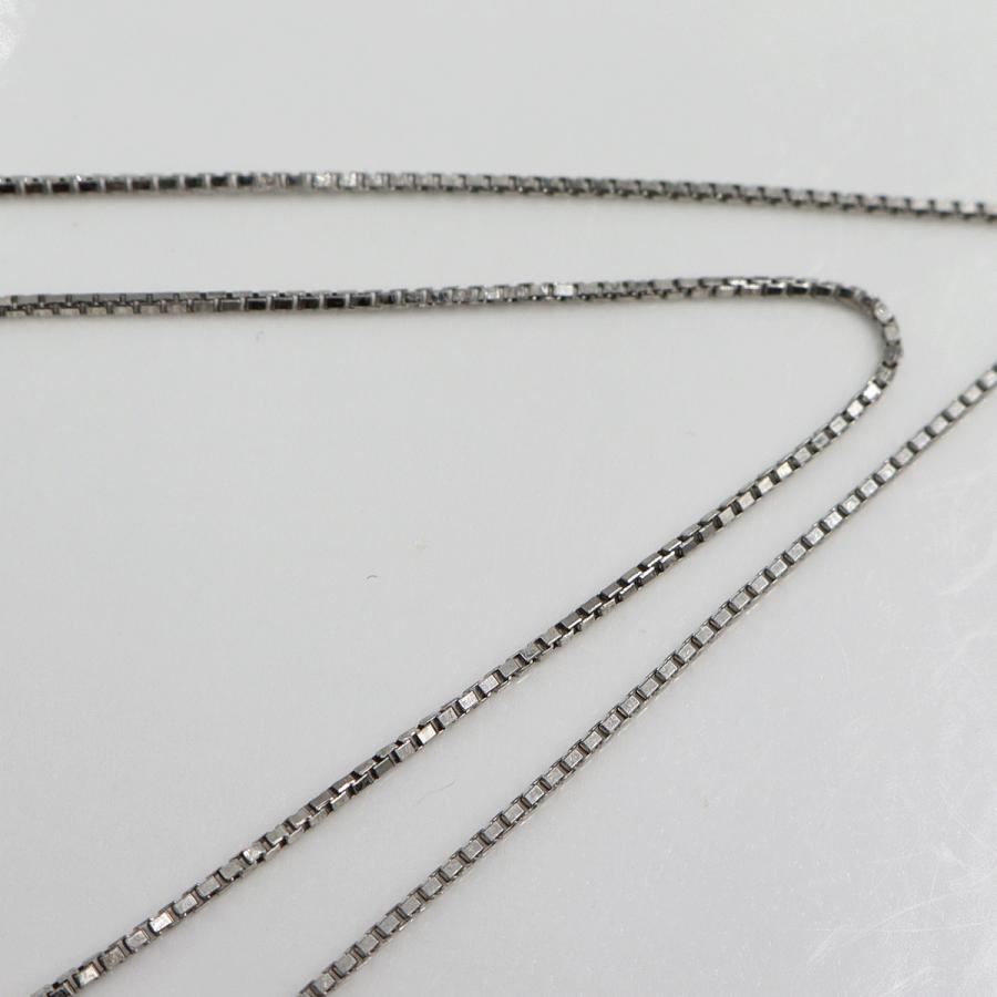 Pt900/Pt1000トルマリンネックレス　D0.20ct　ネックレス長さ40cm　重量12.97ｇ(石の重量含む) 　レディース(中古)