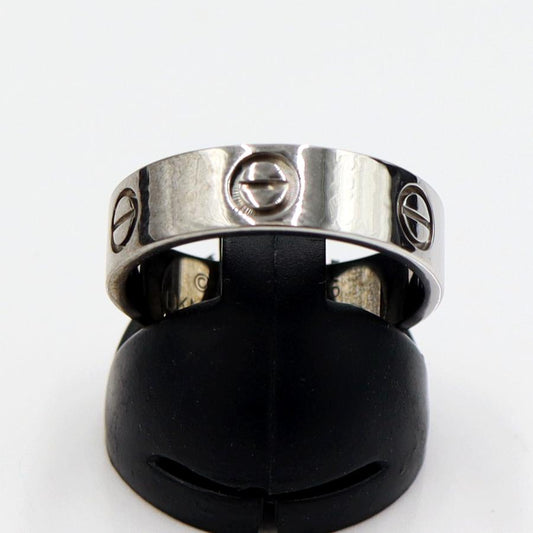 カルティエ(CARTIER)750WGラブリング　リングサイズ56(16号)　重量6.39ｇ　ホワイトゴールド　レディース（中古）