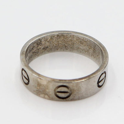 カルティエ(CARTIER)750WGラブリング　リングサイズ56(16号)　重量6.39ｇ　ホワイトゴールド　レディース（中古）