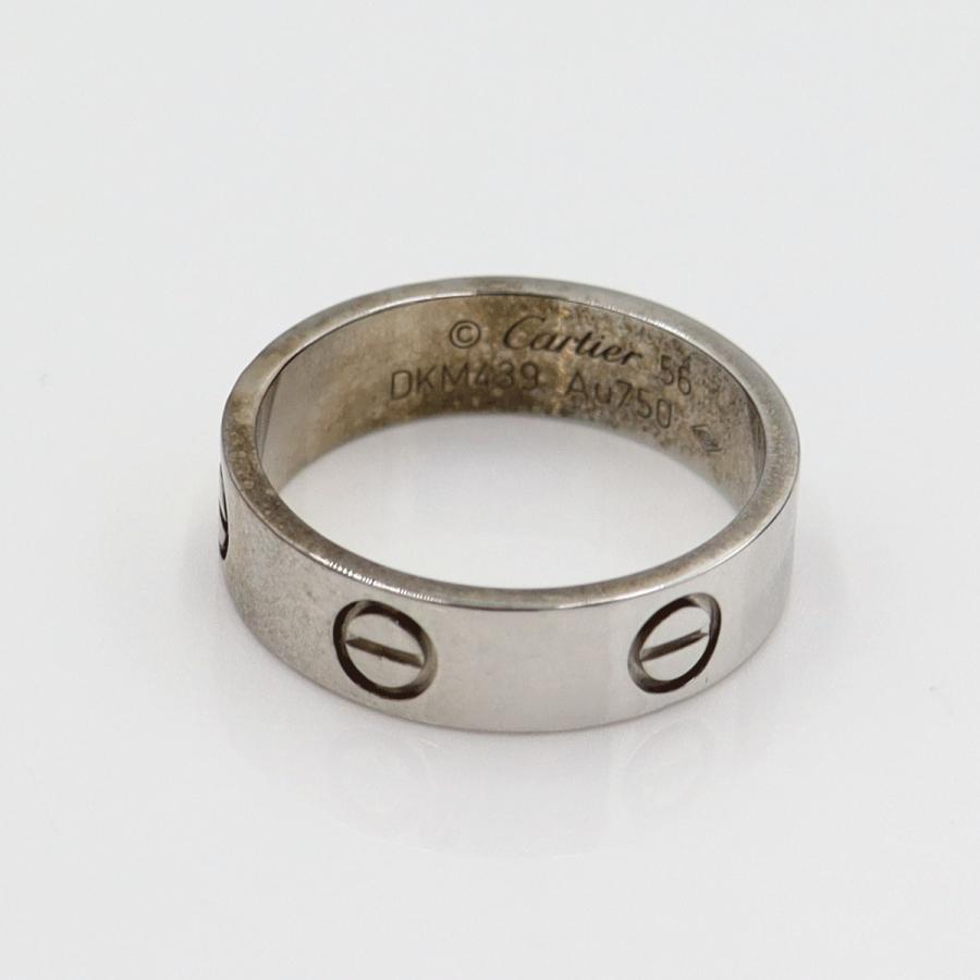 カルティエ(CARTIER)750WGラブリング　リングサイズ56(16号)　重量6.39ｇ　ホワイトゴールド　レディース（中古）