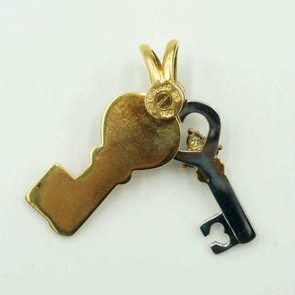 平和堂　750/Pt950ダイヤモンドペンダントトップ　D0.22ct　重量9.55ｇ(石の重量含む)　レディース（中古）