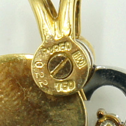 平和堂　750/Pt950ダイヤモンドペンダントトップ　D0.22ct　重量9.55ｇ(石の重量含む)　レディース（中古）