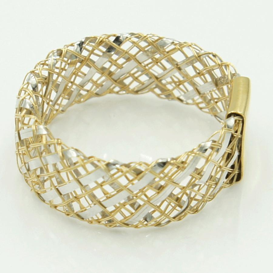 750ファッションリング　リングサイズ約18号〜21号　重量1.44ｇ　レディース（中古）