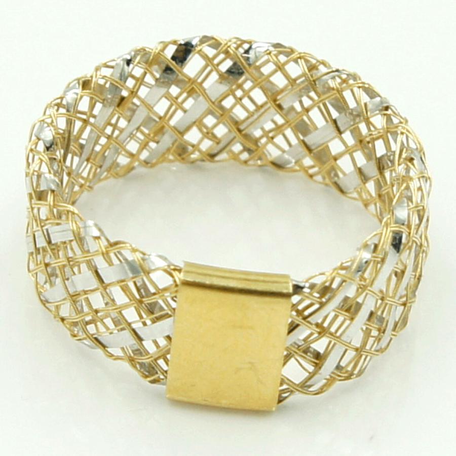 750ファッションリング　リングサイズ約18号〜21号　重量1.44ｇ　レディース（中古）