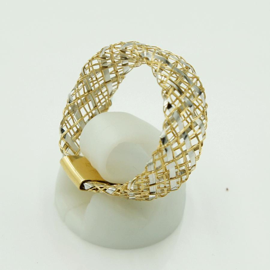 750ファッションリング　リングサイズ約18号〜21号　重量1.44ｇ　レディース（中古）