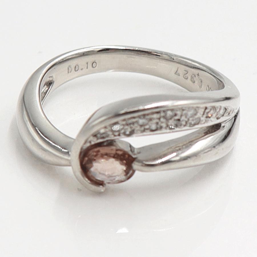 Pt900サファイアダイヤモンドリング　S0.327ct　D0.10ct　リングサイズ12号　重量7.03ｇ(石の重量含む)　レディース（中古）