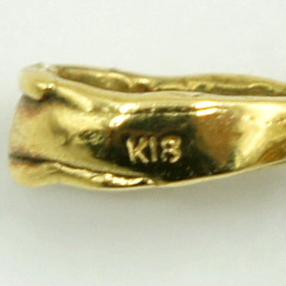 K18メノウペンダントブローチ　重量14.59ｇ　レディース（中古）