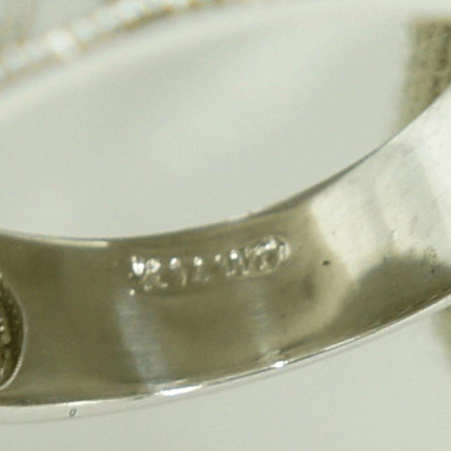 K14WGファッションリング　リングサイズ12号　重量3.53ｇ　レディース（中古）