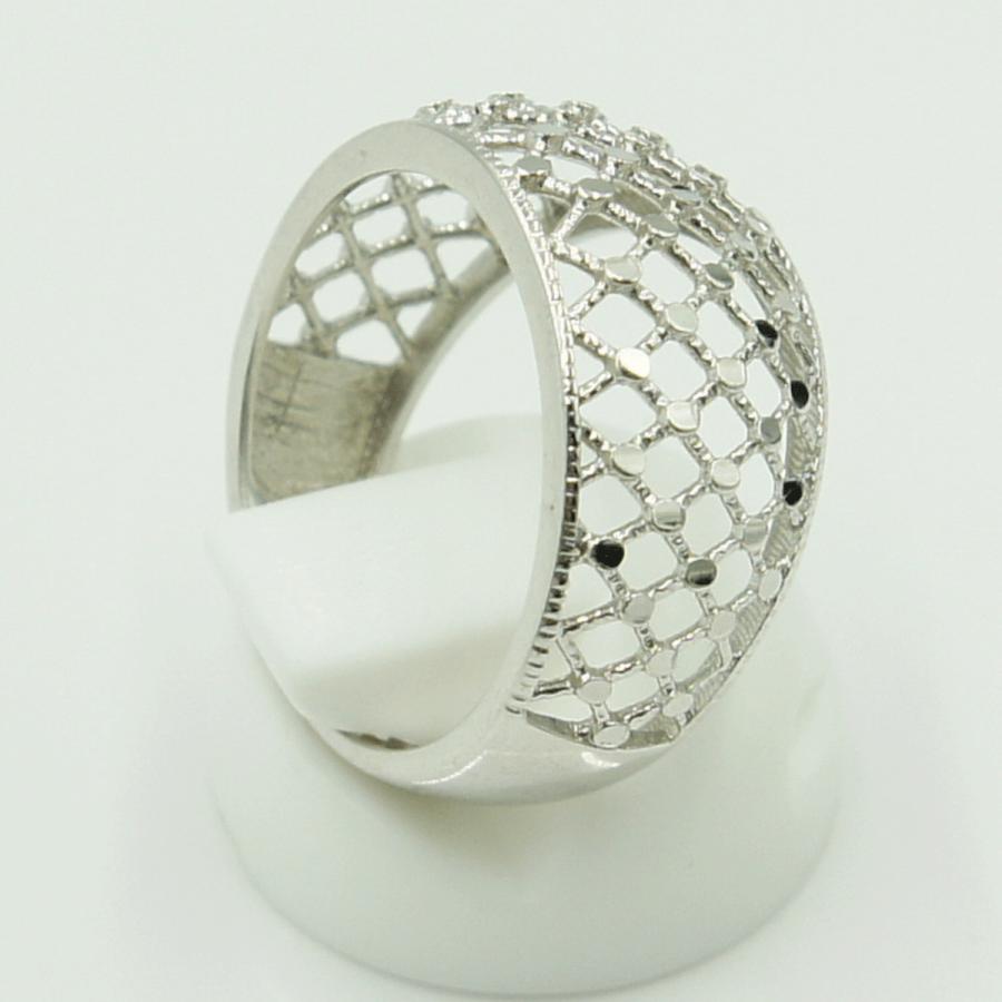 K14WGファッションリング　リングサイズ12号　重量3.53ｇ　レディース（中古）