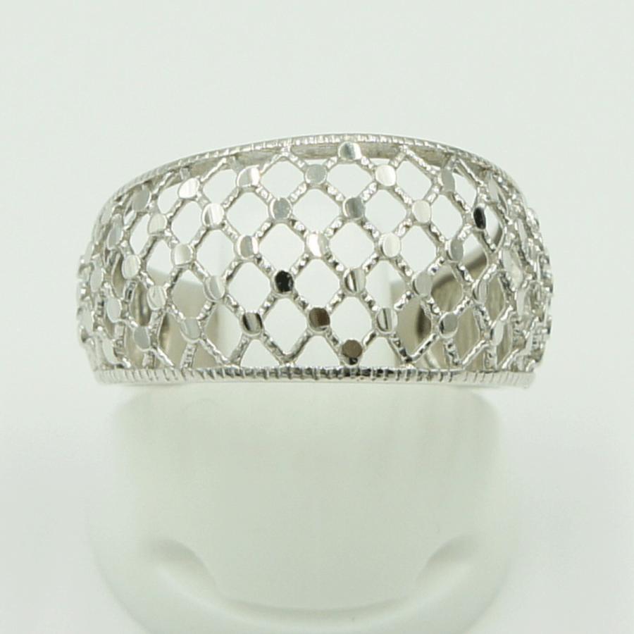 K14WGファッションリング　リングサイズ12号　重量3.53ｇ　レディース（中古）