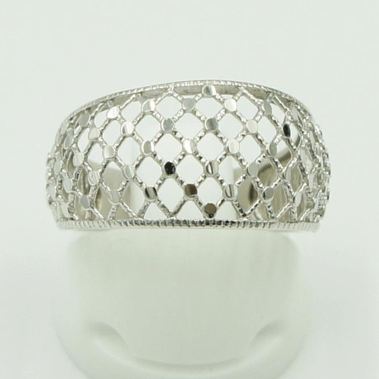 K14WGファッションリング　リングサイズ12号　重量3.53ｇ　レディース（中古）