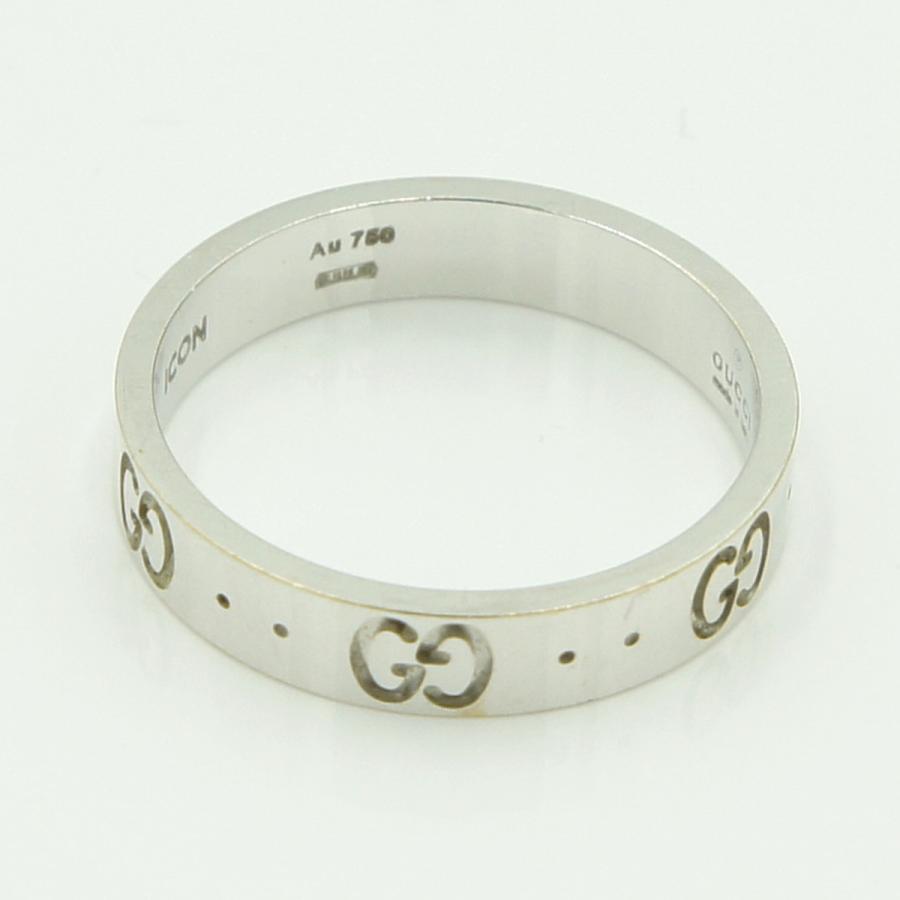 グッチ（GUCCI）750 ICON リング　リングサイズ16号　重量4.04g　レディース（中古）