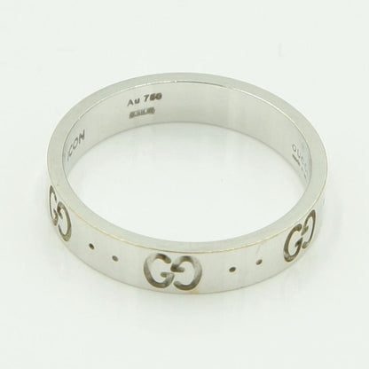 グッチ（GUCCI）750 ICON リング　リングサイズ16号　重量4.04g　レディース（中古）