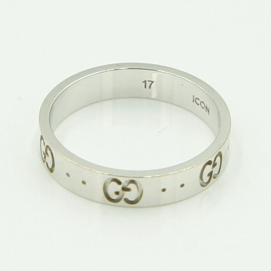グッチ（GUCCI）750 ICON リング　リングサイズ16号　重量4.04g　レディース（中古）