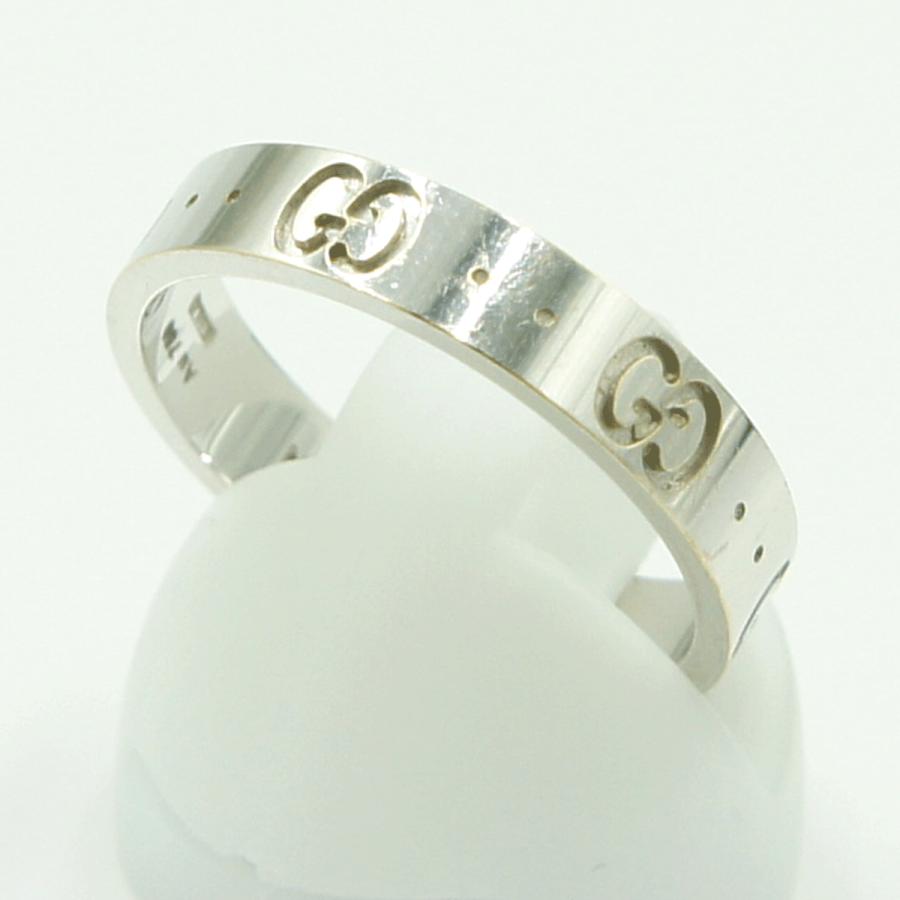 グッチ（GUCCI）750 ICON リング　リングサイズ16号　重量4.04g　レディース（中古）