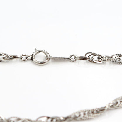 Pt850デザインブレスレット　長さ18.0cm　重量4.13ｇ（中古）