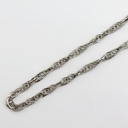 Pt850デザインブレスレット　長さ18.0cm　重量4.13ｇ（中古）