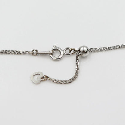 K18WGダイヤペンダントネックレス　D0.60ct　ネック長さ約44cm　重量5.56ｇ(石の重量含む)(中古)