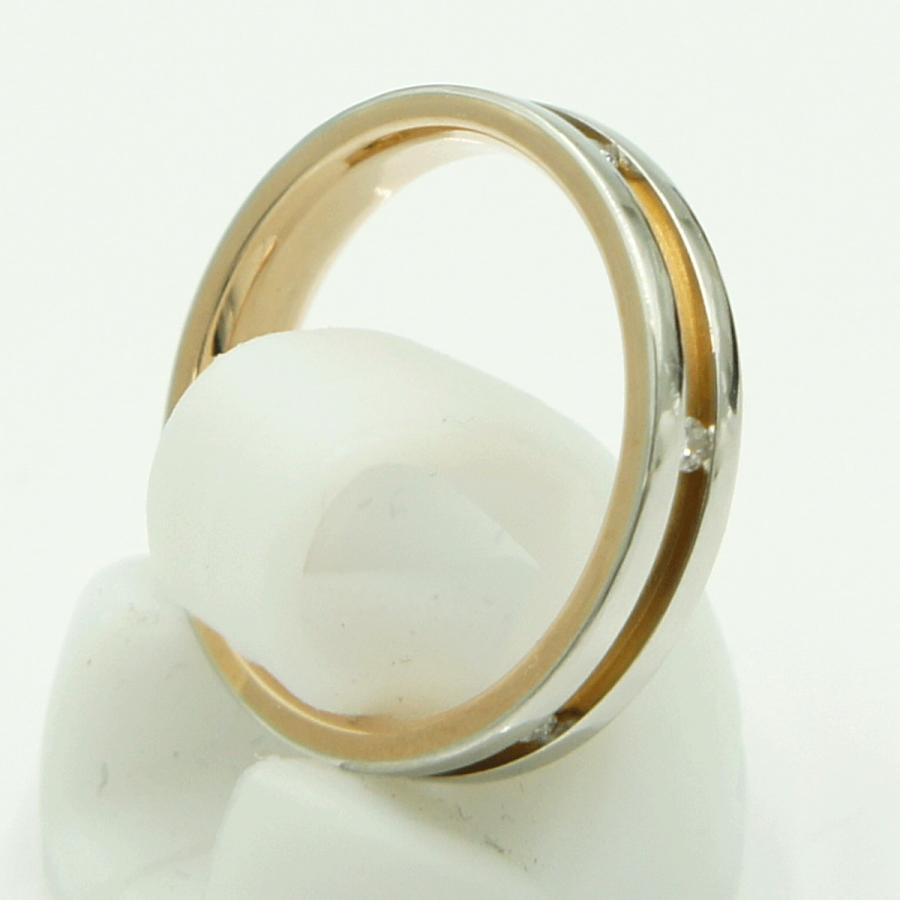 ニナリッチ(NINA RICCI)　Pt900/K18ダイヤモンドリング　リングサイズ10号　重量4.08ｇ(石の重量含む)　レディース（中古）