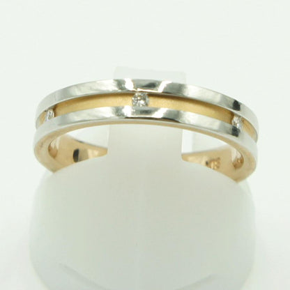 ニナリッチ(NINA RICCI)　Pt900/K18ダイヤモンドリング　リングサイズ10号　重量4.08ｇ(石の重量含む)　レディース（中古）