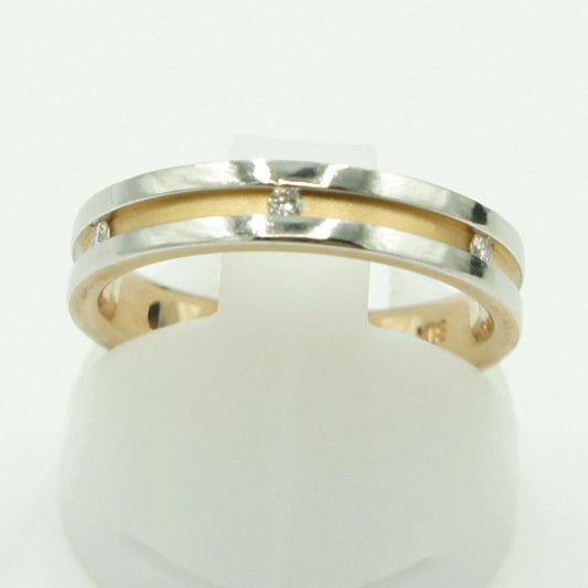 ニナリッチ(NINA RICCI)　Pt900/K18ダイヤモンドリング　リングサイズ10号　重量4.08ｇ(石の重量含む)　レディース（中古）